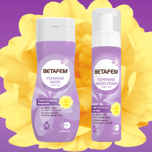 Free BETAFEM® Feminine Wash Foam (Worth £7.50)