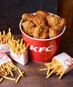 Free KFC or Pizza Hut Food (£10 Spend)