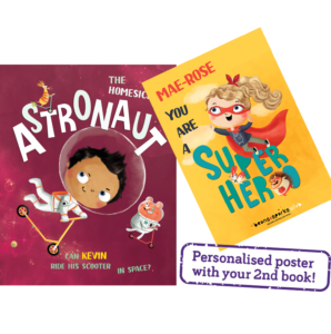 Free Personalised Kids Book & Poster (Worth £12.99)