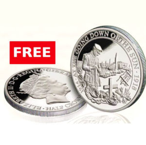 Free WW1 Silver Coin