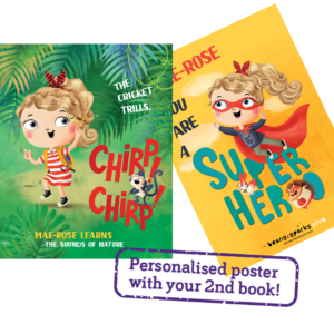 Free Personalised Kids Book & Poster (Worth £12.99)