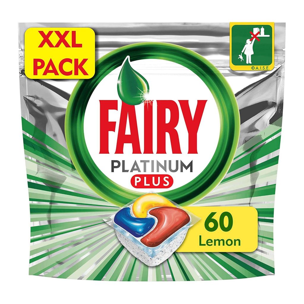 Free Fairy Platinum Dishwasher Tablets