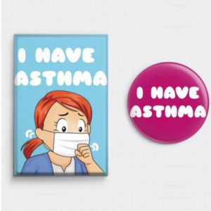 Free Asthma Sufferers Badge