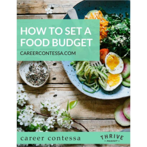 Free Food Budgeting Book