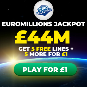 Free EuroMillions Tickets (£44M Jackpot)