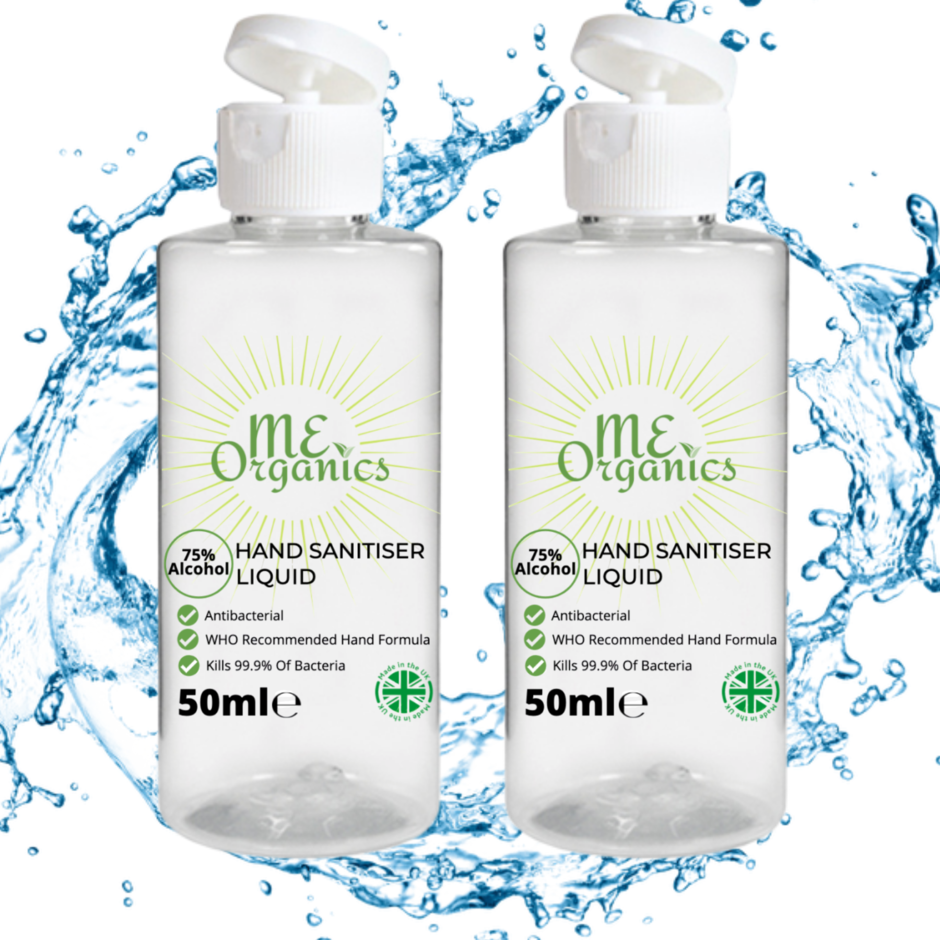 Free Hand Sanitiser Bottles (Worth £7.99)