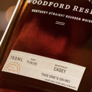 Free Woodford Reserve Bottle Label