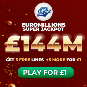 Free EuroMillions Tickets (£144M Jackpot)