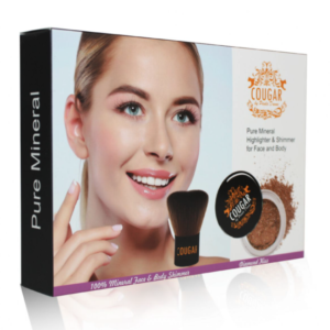 Free Mineral Highlighter & Kabuki Brush Set