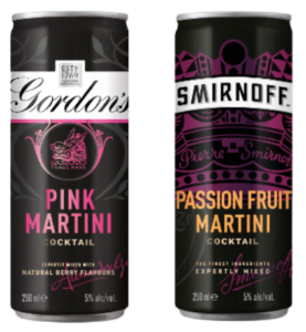 Free Gordon’s and Smirnoff Cocktail Sets