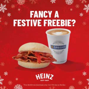 Free Greggs Breakfast Roll