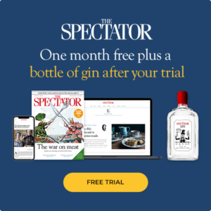 Free Spectator Magazine & Bottle of Gin