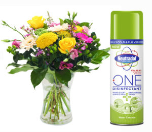 Win a 3 Months Supply of Flowers Plus a Bundle of Neutradol Disinfectant!