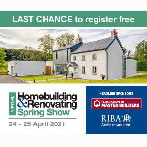 Free Homebuilding & Renovating Spring Show Tickets