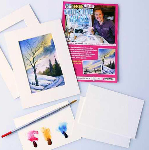 Free Watercolour Painting Kit (Worth £15)