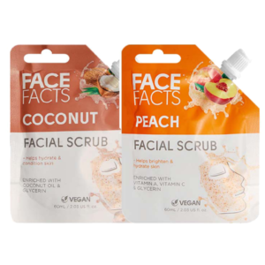 Free 3 X Face Scrubs (Worth £14.99)