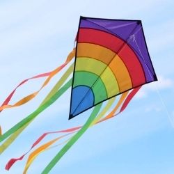 Free Rainbow Kite (Worth £12.99)