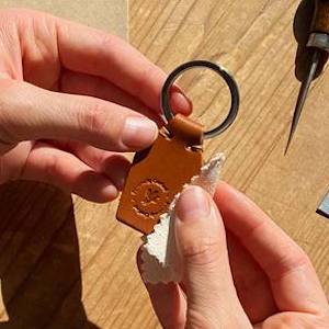 Free Leather Keyring (Worth £15)