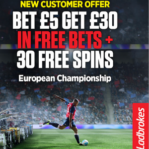 Free £30 Bet on England vs Italy