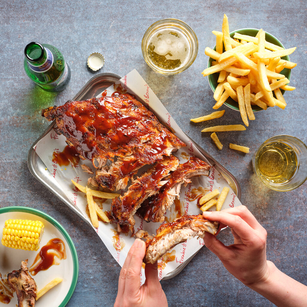 Free Frankie & Benny’s Ribs