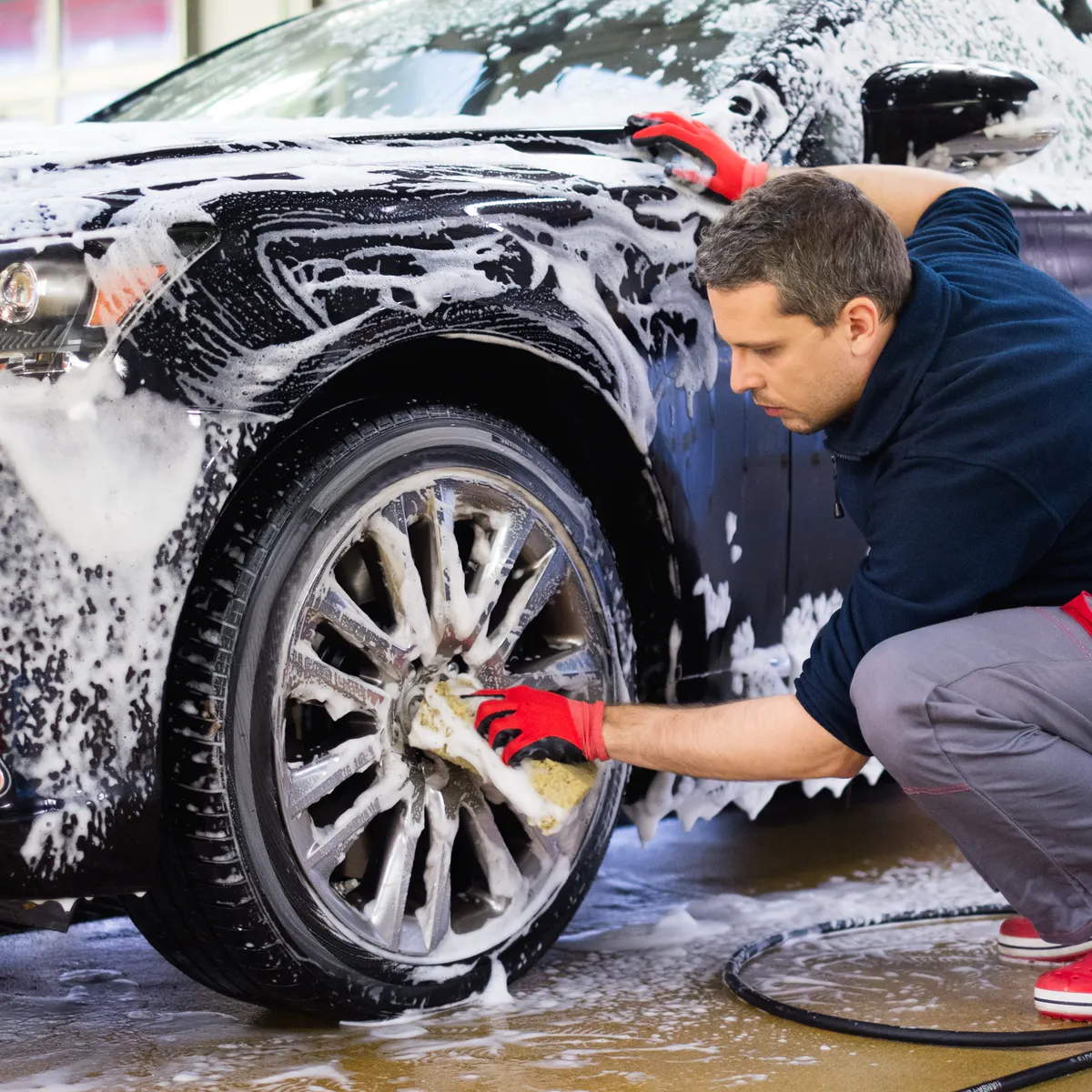 White car Wash