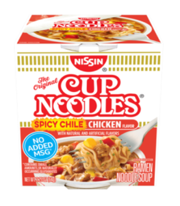 Free Cup Noodles Box