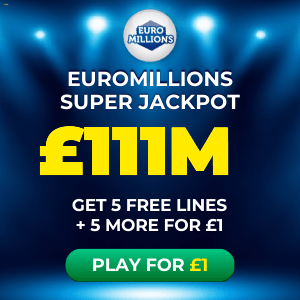 Free EuroMillions Tickets (£111M Jackpot)