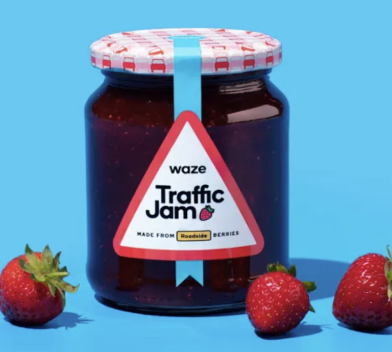 Free Strawberry Jam Bottle