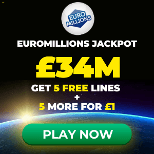 Free EuroMillions Tickets (£34M Jackpot)