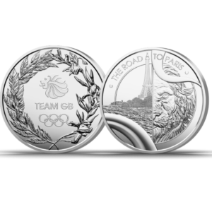 Free Official Team GB ‘The Road to Paris’ Olympic Medal