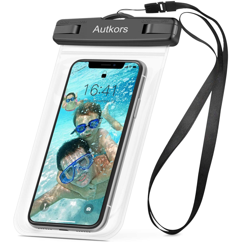 Free Waterproof Phone Pouch