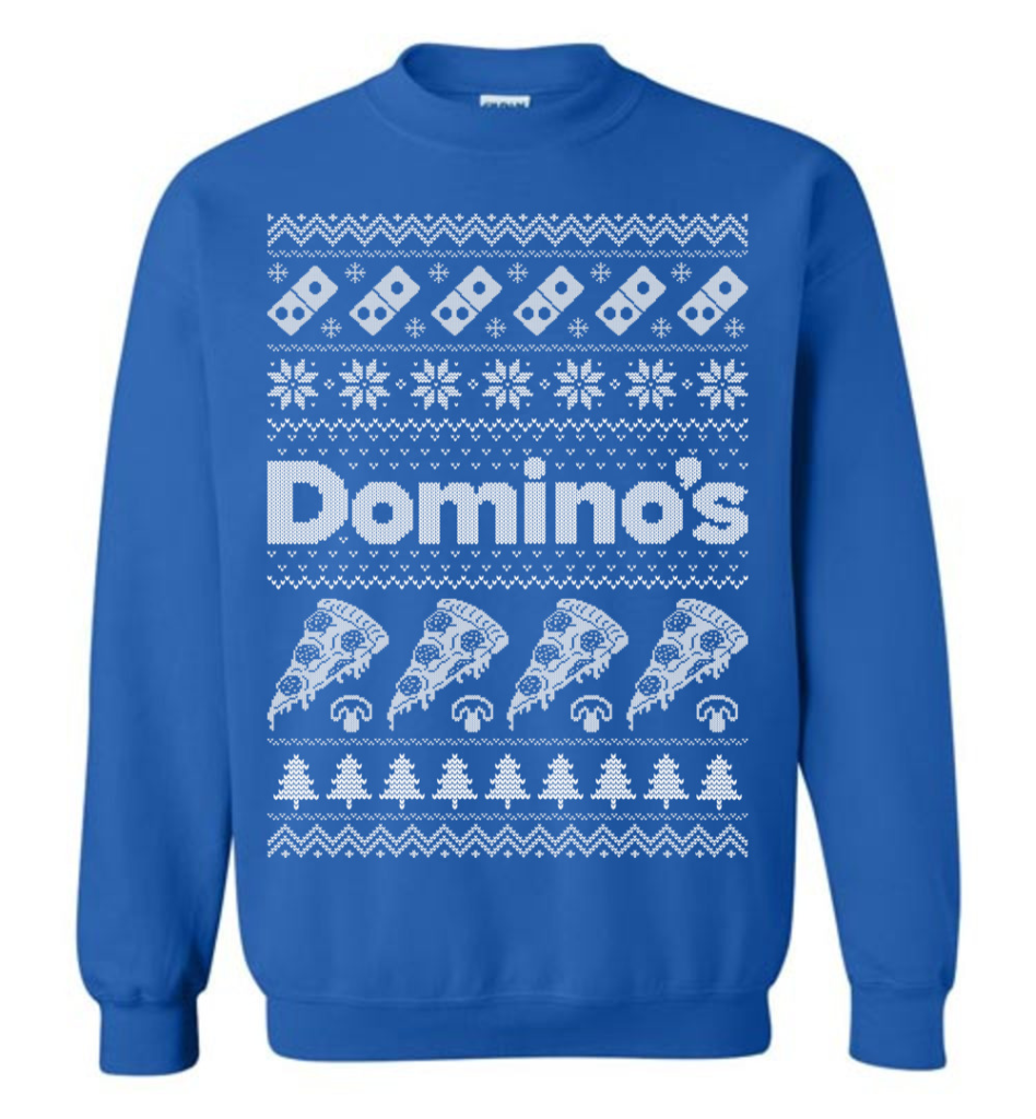 Free Domino’s Christmas Jumper