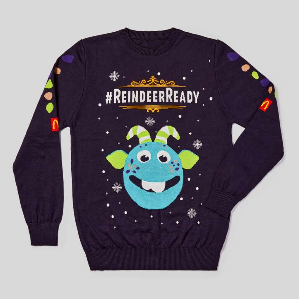 Mcdonalds christmas discount sweater