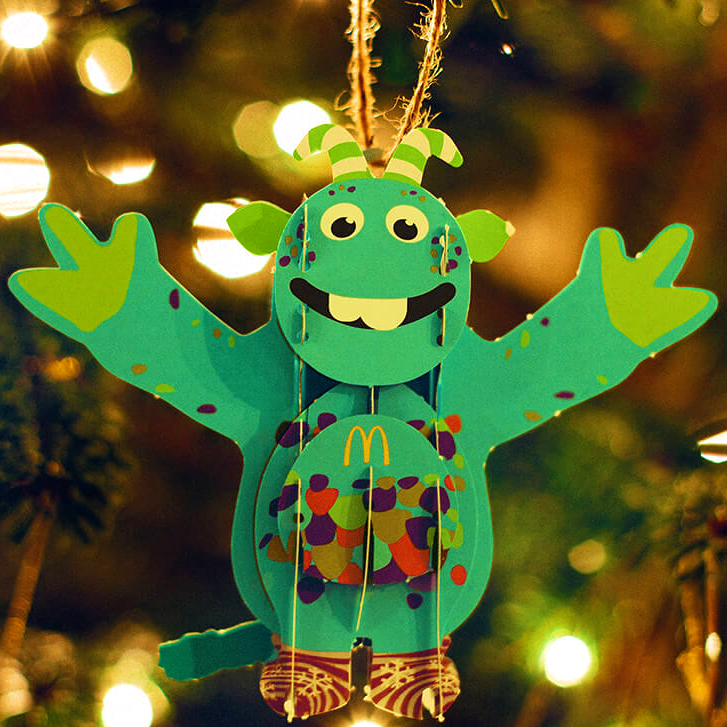 Free McDonald’s Christmas Baubles