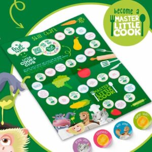 Free Cooking Skills Chart & Stickers