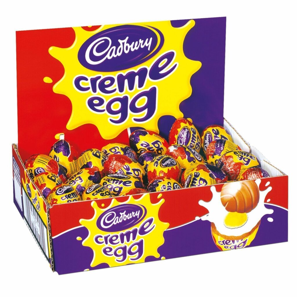 Free Cadbury Creme Eggs Box