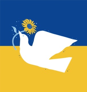 Free Ukraine Peace Stickers