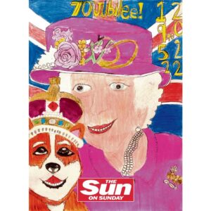 Free Platinum Jubilee Tea Towel