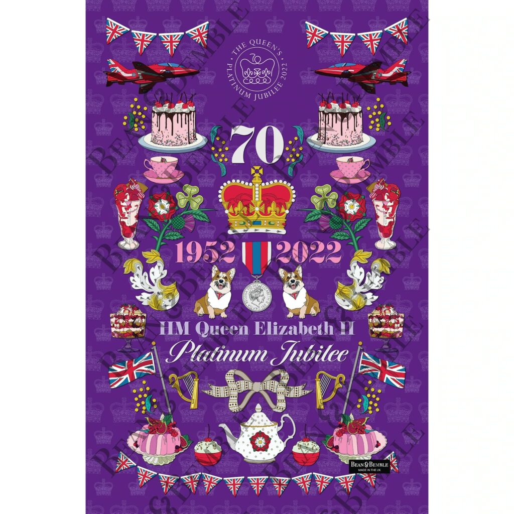 Free Queen’s Jubilee Tea Towel