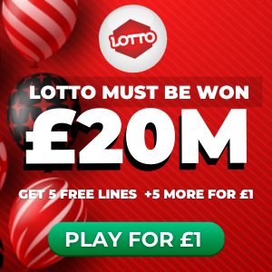 Free Lotto Tickets – £20M Jackpot Guaranteed