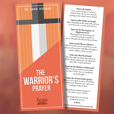 The Warriors Prayer Bookmark