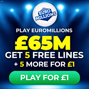 Free EuroMillions Tickets – £65 Million Jackpot!