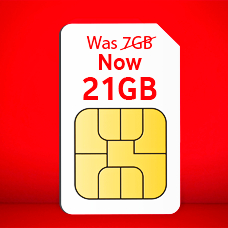 Free Vodafone SIM & Mobile Data