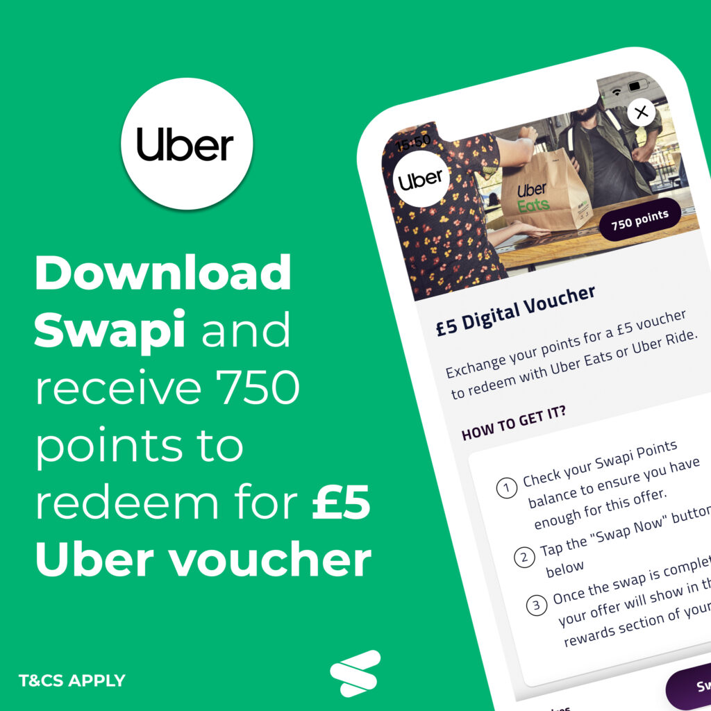 Free £5 Uber Voucher