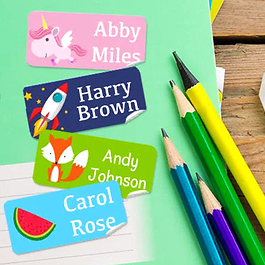 Personalised Kids’ Name Sticker Labels (48 Pack) – Only £6.98 Today!