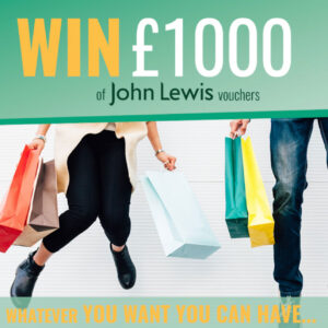 Win £1,000 Of John Lewis Vouchers