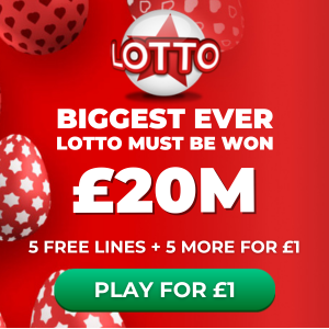 Free Lotto Tickets (£20M Jackpot)