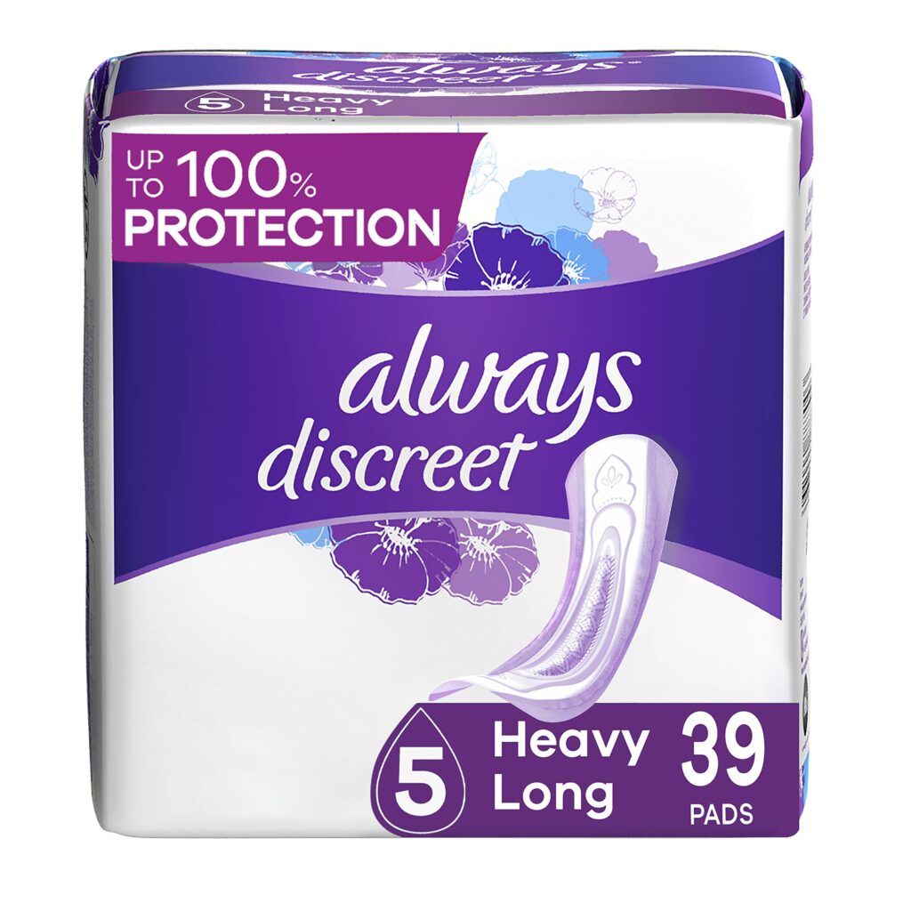 Free Always Discreet Pads