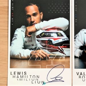 Free F1 Driver Autograph Cards