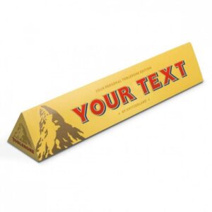 Free Personalised Toblerone